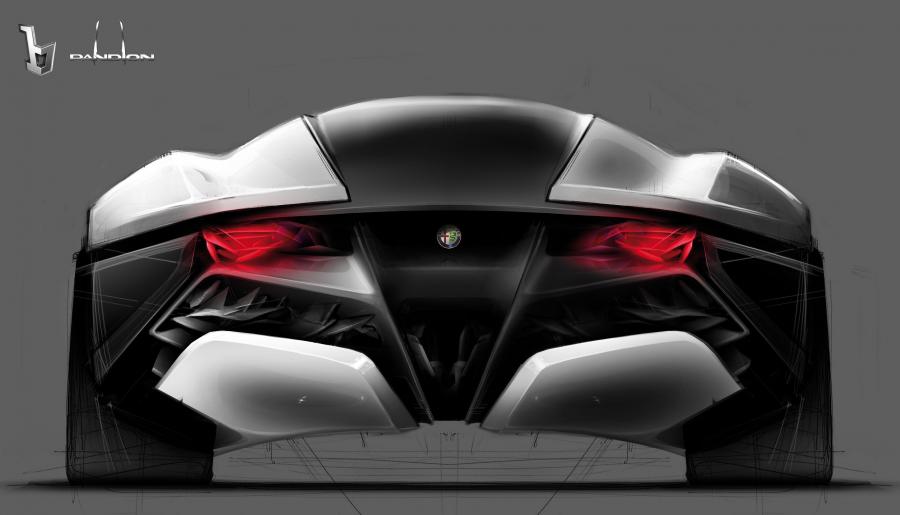  Bertone Pandion Concept 2010 года  (фото 3 из 20)